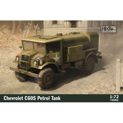 IBG 1/72 Chevrolet C60S Petrol Tank Plastic Model Kit [72092]