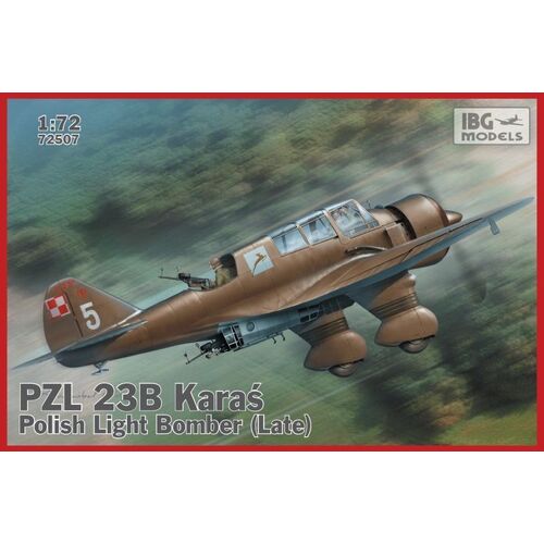 IBG 1/72 PZL. 23B Karas - late production Plastic Model Kit [72507]