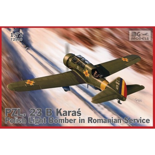 IBG 1/72 PZL.23 B Karas in Romanian Service Plastic Model Kit [72510]