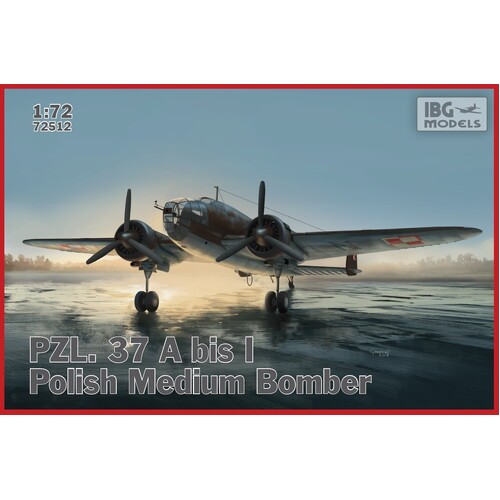 IBG 1/72 PZL. 37 A bis Los - Polish Bomber Plane Plastic Model Kit [72512]