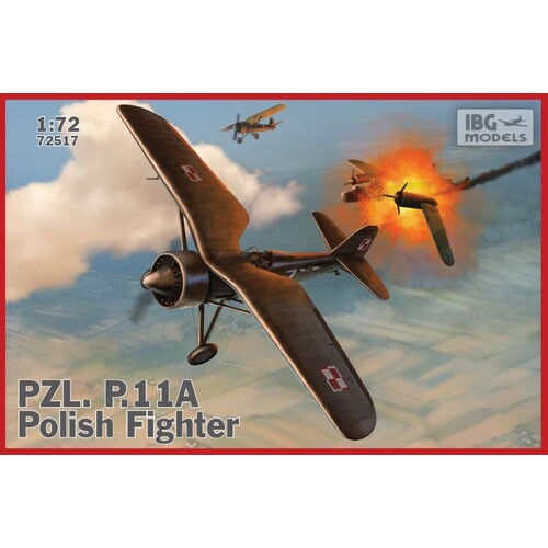 IBG 1/72 PZL P.11a     Plastic Model Kit [72517]