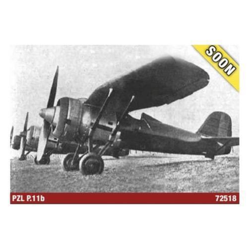 IBG 1/72 PZL P.11b Fighter Romanian Service Plastic Model Kit [72518]