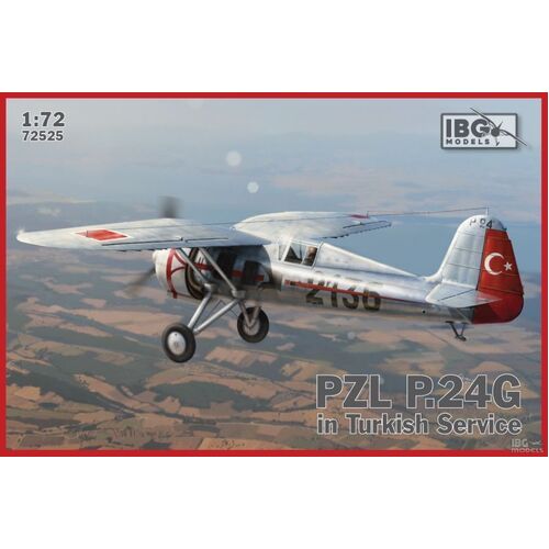 IBG 1/72 PZL.24G in Turkish Service Plastic Model Kit [72525]