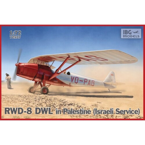 IBG 1/72 RWD-8 DWL in Palestine (Israeli Service) Plastic Model Kit [72527]