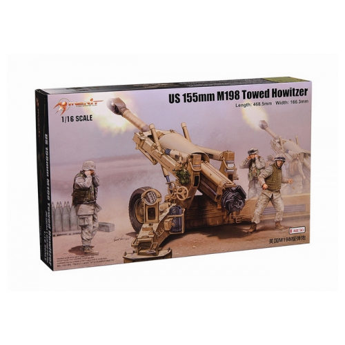 I Love Kit 1/16 M198 155mm Towed Howitzer Plastic Model Kit [61602]