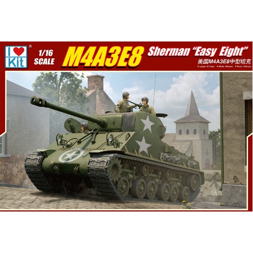 I Love Kit 1/16 M4A3E8 Sherman "Easy Eight" [61615]