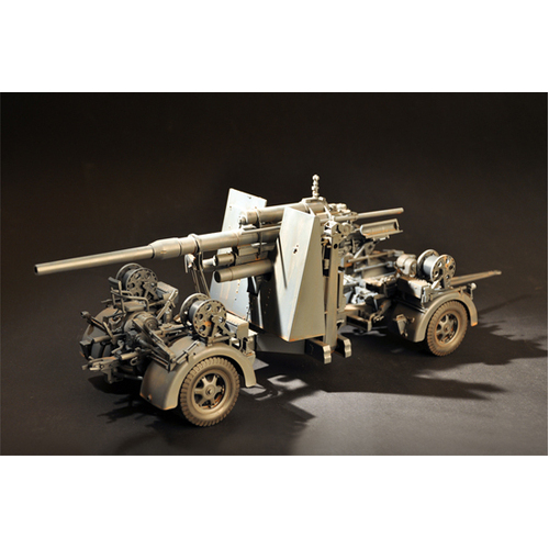 I Love Kit 1/18 German Flak 36 88MM Anti-Aircraft Gun Plastic Model Kit [61701]