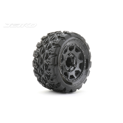 Jetko 1/10 ST 2.8 EX-KING COBRA Tyres (Claw Rim/Black/Medium Soft/12mm 0 o/s) [2702CBMSGNB1]