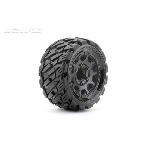 Jetko 1/10 ST 2.8 EX-ROCKFORM Tyres (Claw Rim/Black/Medium Soft/12mm 0 o/s) [2703CBMSGNB1]