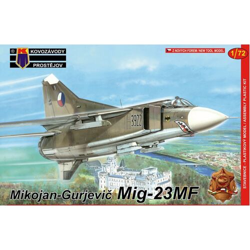 Kovozavody 1/72 MiG-23MF CZAF,GDR,Poland  Plastic Model Kit