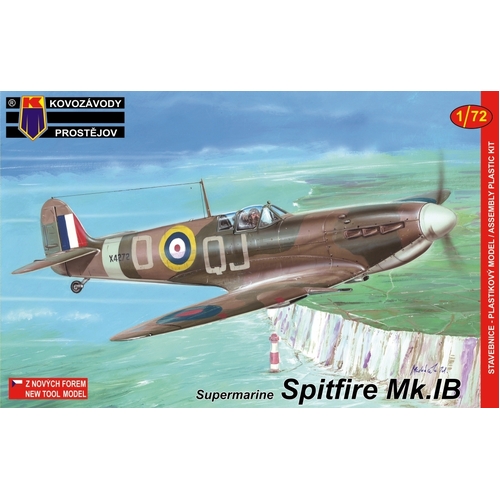 Kovozavody 1/72 Supermarine Spitfire Mk.IB Plastic Model Kit