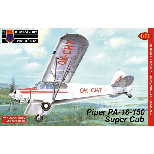 Kovozavody 1/72 Piper PA-18-150 Super Cub  Plastic Model Kit