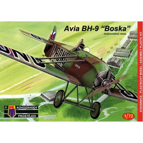 Kovozavody 1/72 Avia BH-9 Single-seater Plastic Model Kit