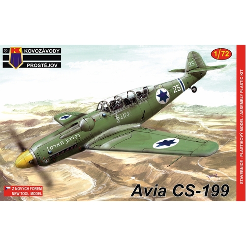 Kovozavody 1/72 Avia CS-199 Israel Plastic Model Kit