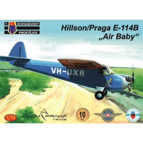 Kovozavody 1/72 Hillson E-114B Air Baby Plastic Model Kit