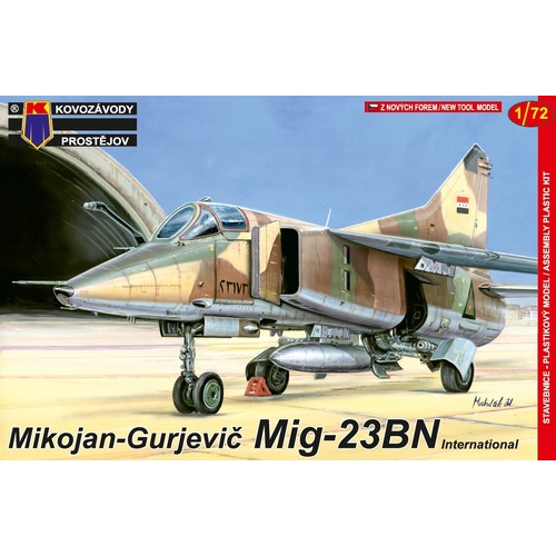 Kovozavody 1/72 MiG-23BN International Plastic Model Kit