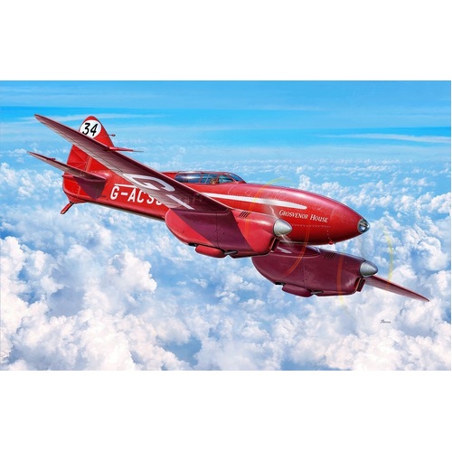 Kovozavody 1/72 DH-88 Comet Racer Plastic Model Kit