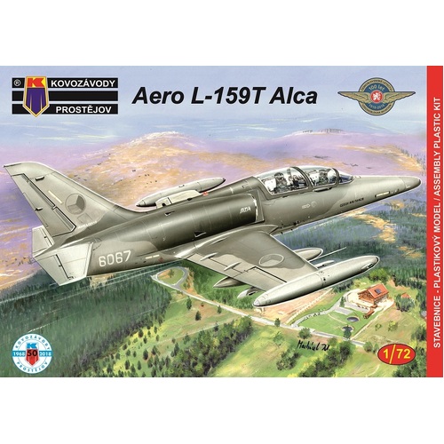 Kovozavody 1/72 L-159T Alca Plastic Model Kit