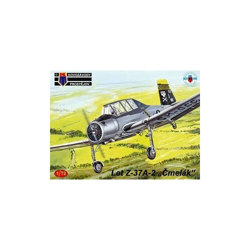 Kovozavody 1/72 Z-37A-2 Cmelak International Plastic Model Kit