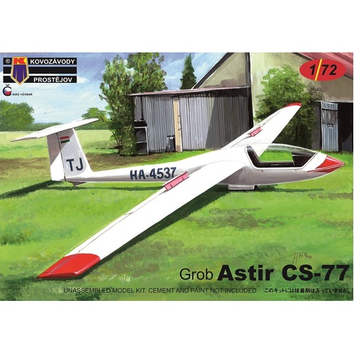 Kovozavody 1/72 Grob Astir CS-77 Plastic Model Kit