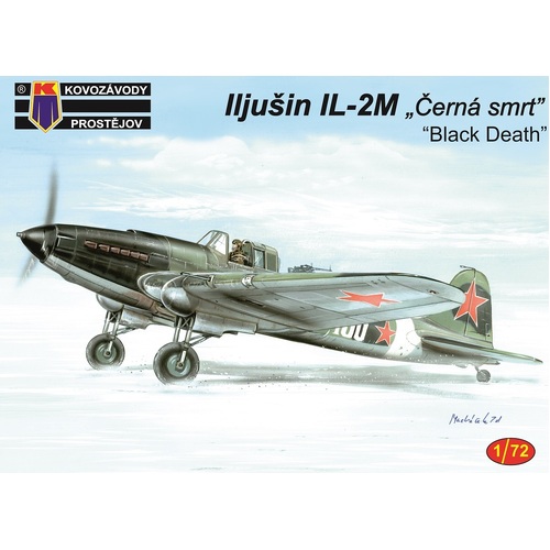 Kovozavody 1/72 IljuSin Il-2 Black Death Plastic Model Kit