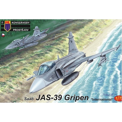 Kovozavody 1/72 JAS-39 Gripen International Plastic Model Kit