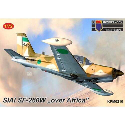 Kovozavody 1/72 SF-260W "OverAfrica" Plastic Model Kit