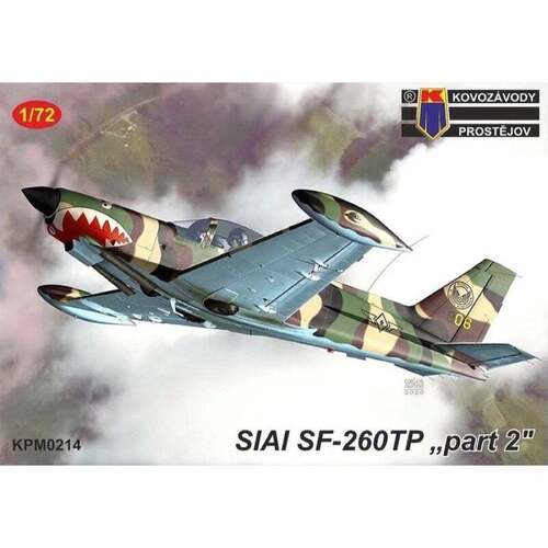 Kovozavody 1/72 SF-260 "Light Attacke"r Plastic Model Kit