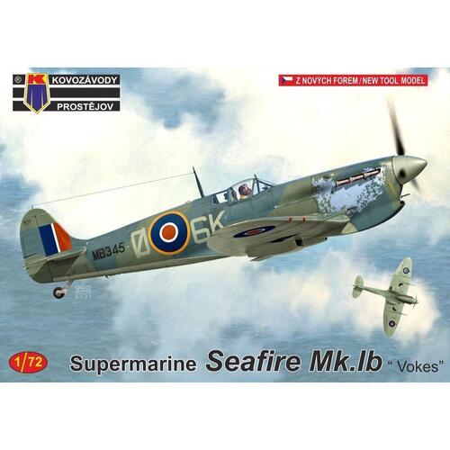 Kovozavody 1/72 Seafire Mk.lb "Vokes" Plastic Model Kit