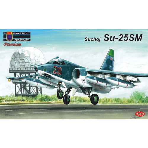 Kovozavody 1/48 Suchoj Su-25SM + mask+PE+PUR Plastic Model Kit