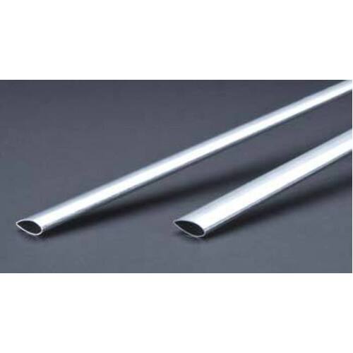 K&S Aluminium Streamline Tube 5/8 x 35" 0.014 Wall (3 Packs of 1)