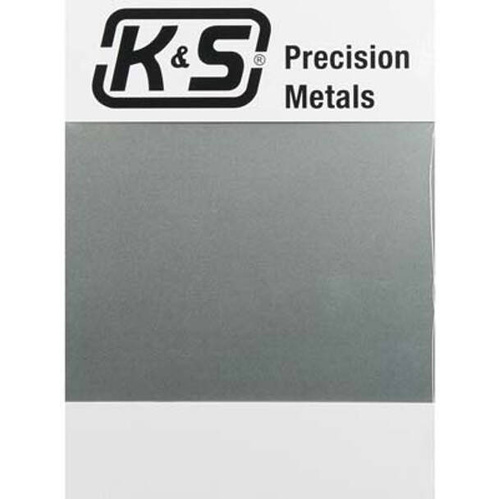 K&S Tin Sheet 9 x 12" (1)