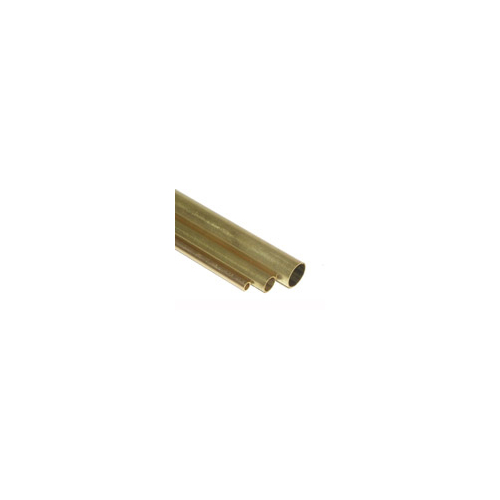 K&S Brass Tube 17/32 x 12" 0.014 Wall (1)