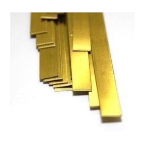 K&S Brass Strip 0.093 x 2 x 12" (1)