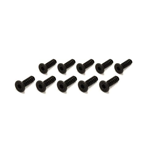 Kyosho TP Flat Head Screw(Hex/M3x10/10pcs)