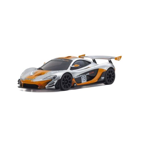 Kyosho MINI-Z RWD McLaren P1 GTR Silver/Orange Readyset