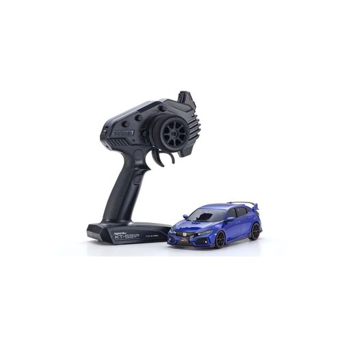 Kyosho MINI-Z AWD MA-020 Readyset Honda Civic Type R Blue