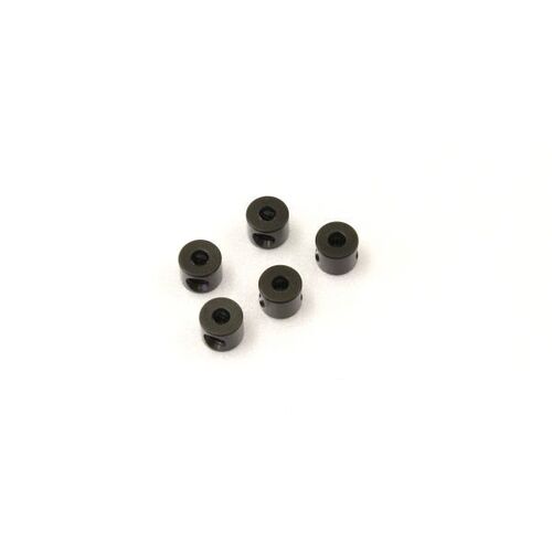 Kyosho Linkage Stopper(2mm/Gunmetal/5pcs)