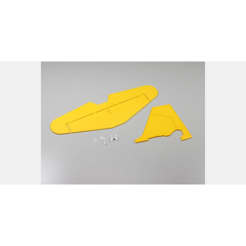 Kyosho TAIL WING SET YELLOW SUPER DECATHLON