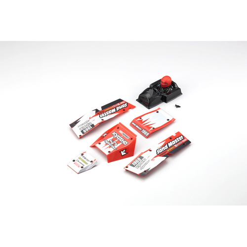 Kyosho BODY SANDMASTER PANELS RED SET