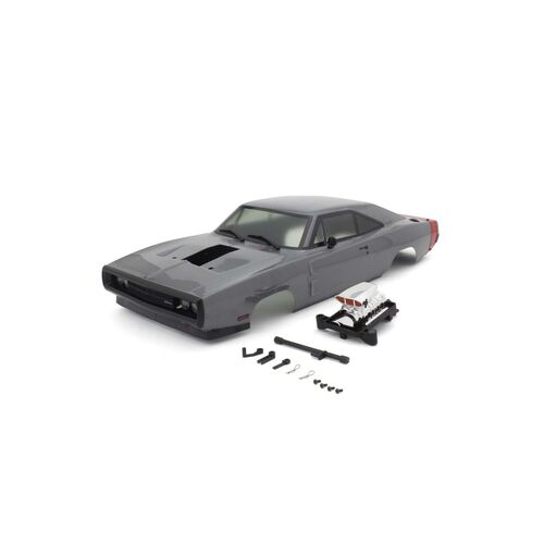 Kyosho 1970 Dodge Charger Supercharger Specification VE Gray Decoration Body Set