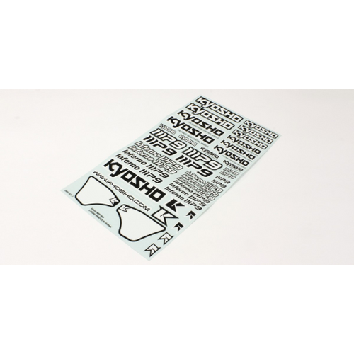 Kyosho Decal (MP9 TKI4/White)