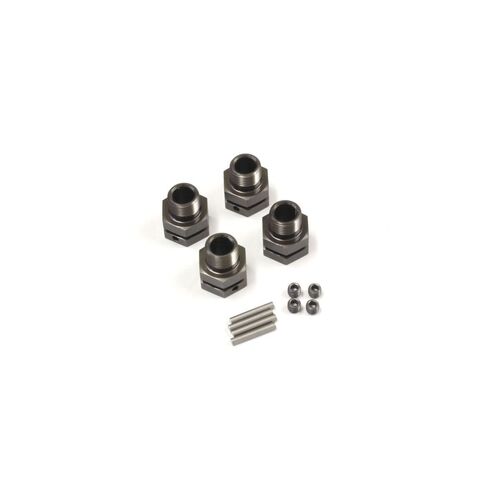 Kyosho Wheel Hub(M/ST-R/Gunmetal/4pcs)