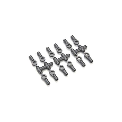 Kyosho Ball End (5.8mm/Black/12pcs) [LA43B]