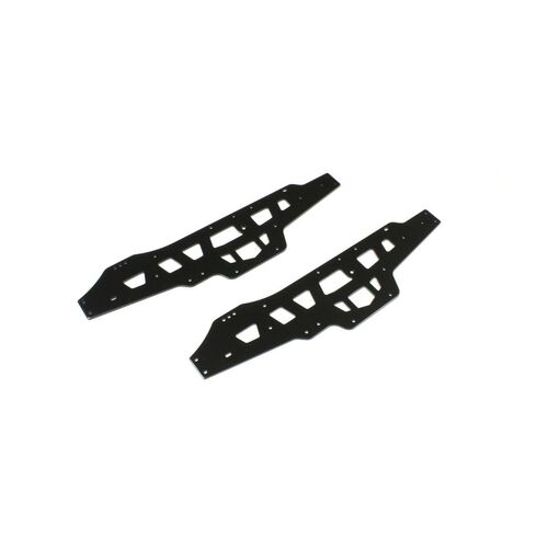 Kyosho Side Plate (Black/2pcs/MAD Series/FO-XX)