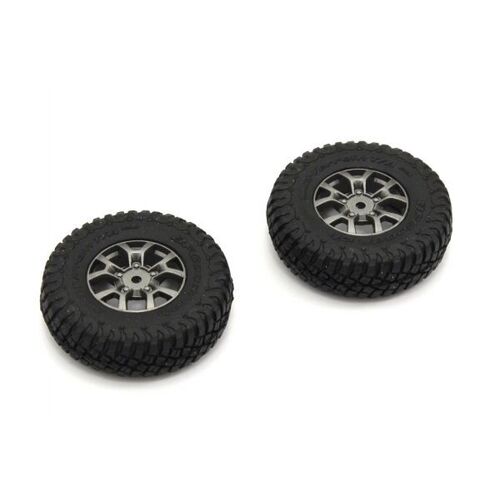 Kyosho Premounted Tire/Wheelw/Weight2pcs Jimny S