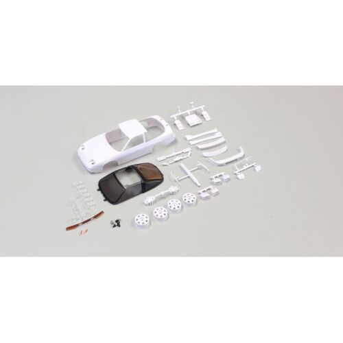 Kyosho NISSAN 180SX White body set (w/Wheels)