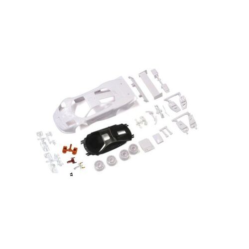 Kyosho McLaren F1 GTR White body set(w/Wheel)