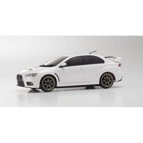 Kyosho ASC MA-020 MITSUBISHI LANCER EVOLUTION X Pearl White