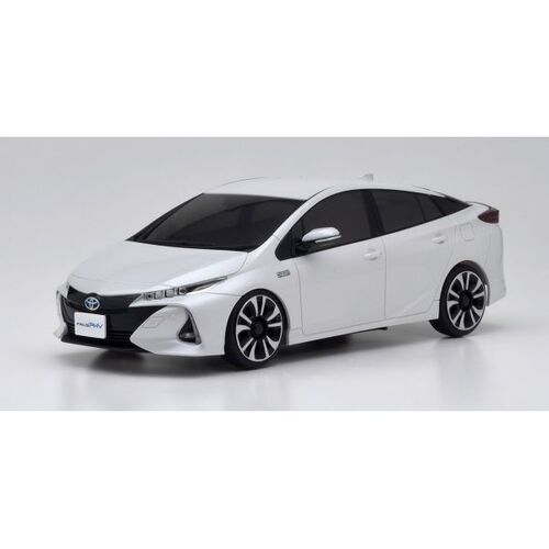 Kyosho ASC MA-03F Toyota Prius PHV White Pearl Crystal Shine